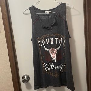 Maurice's tank top size m